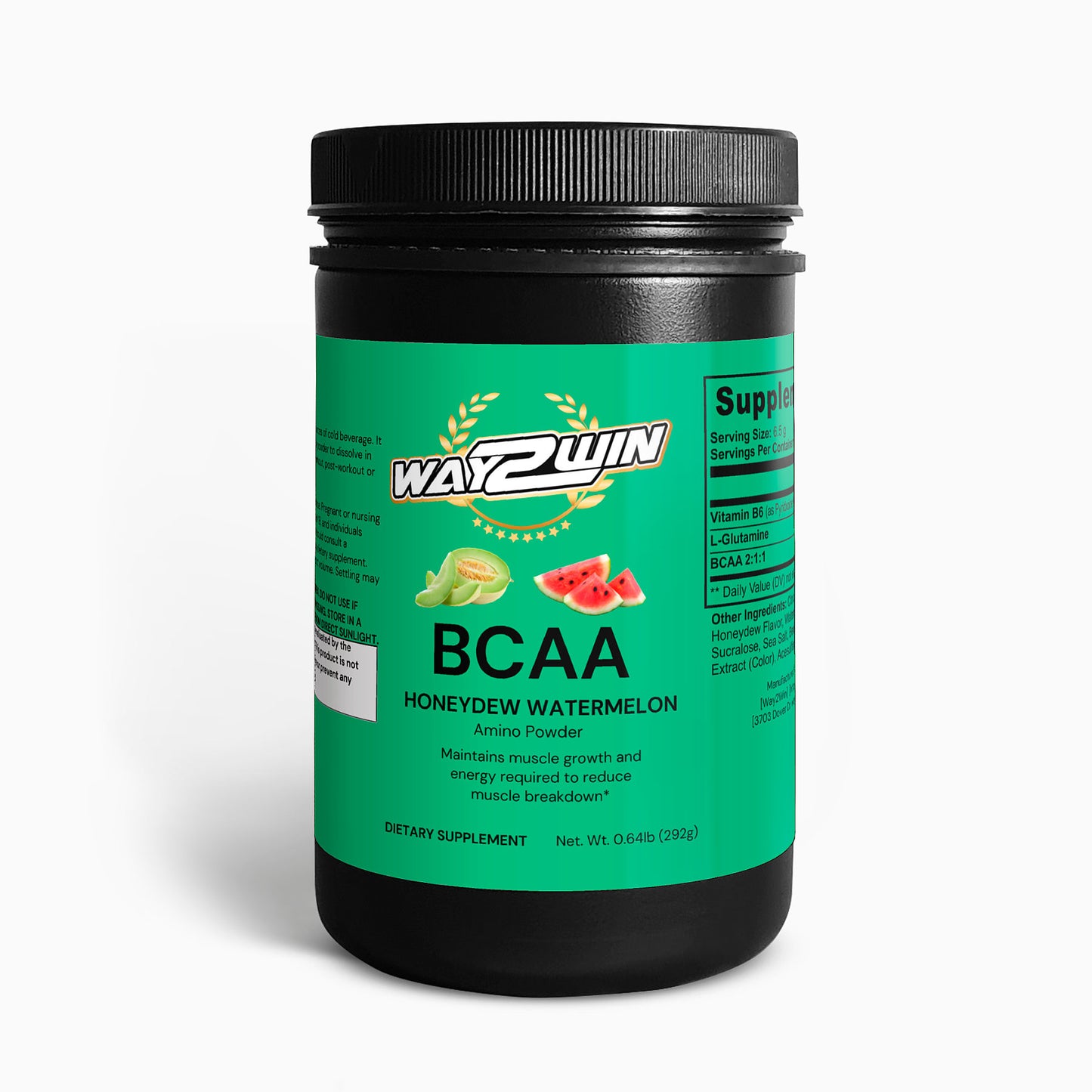 BCAA Post Workout Powder (Honeydew/Watermelon)