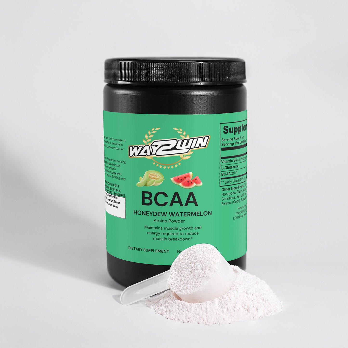 BCAA Post Workout Powder (Honeydew/Watermelon)
